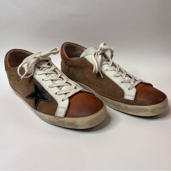 Golden Goose Superstar Leather and Suede Shoes Size 41 - Picture 5 of 16